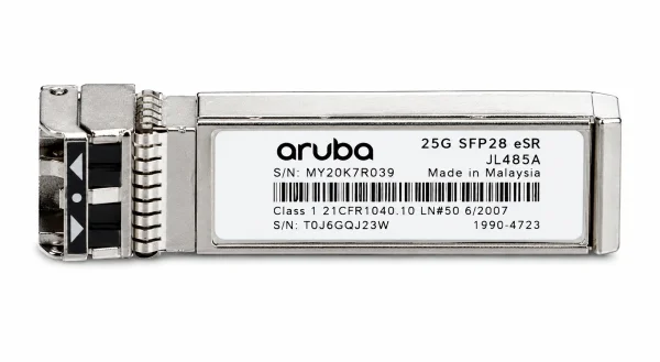 HPE Aruba Networking JL485A 25G SFP28 eSR Transceiver – Multimode-Glasfaser (MMF), LC, 400 m