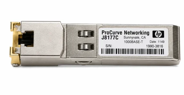 HPE Aruba Networking J8177C 1G SFP 1000BASE-T Transceiver – Kupfer (Twisted-Pair), RJ45