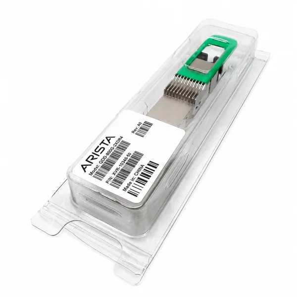 Arista QDD-800G-2XDR4 800G QSFP-DD800 100GBASE-FR-Transceiver – parallele Singlemode-Glasfaser (SMF), MPO-12, bis zu 2 km