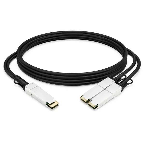 Arista CAB-D-2Q-200G-1M 200G DAC QSFP-DD auf 2x QSFP28 – passives Direct-Attach-Kupferkabel (DAC), 200GBASE-CR8, Länge 1 m