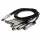 Arista CAB-D-8S-200G-2M 200G DAC QSFP-DD auf 8x SFP28 – passives Direct-Attach-Kupferkabel (DAC), 200GBASE-CR8, Länge 2 m