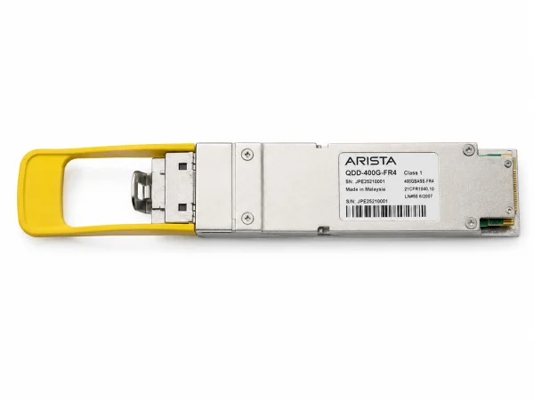 Arista QDD-400G-FR4 400G QSFP-DD 400GBASE-FR4-Transceiver – Singlemode-Glasfaser (SMF), LC (Duplex), bis zu 2 km