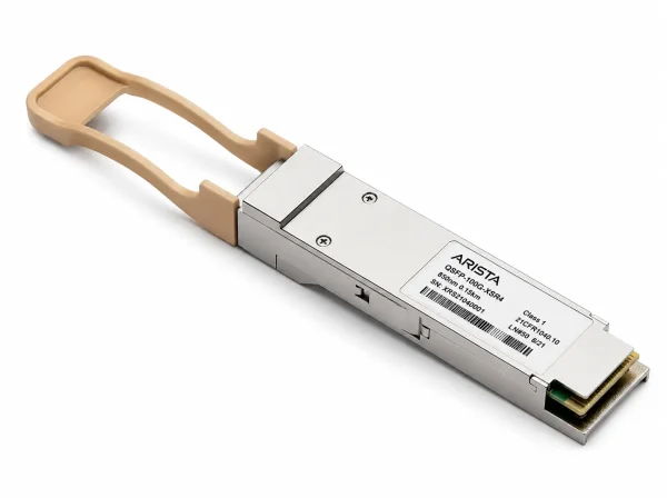 Arista QSFP-100G-XSR4 100G QSFP28 100GBASE-XSR4-Transceiver – Multimode-Glasfaser (MMF) (OM3/OM4), MPO-12, bis zu 300 m