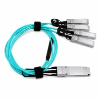 Lenovo 7Z57A03555 100G Breakout-AOC QSFP28 auf 4x SFP28...