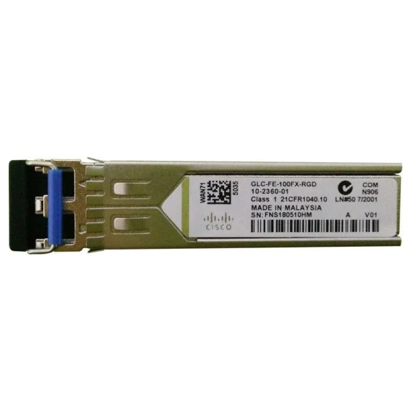 Cisco GLC-FE-100FX-RGD 100BASE-FX SFP 2 km LC Duplex MMF Transceiver