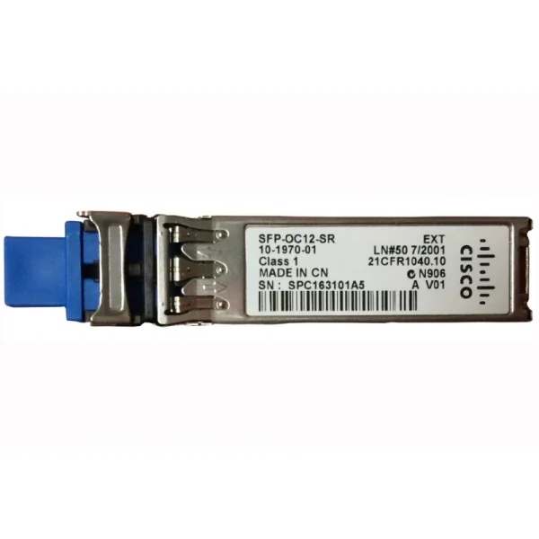 Cisco SFP-OC12-SR OC-12/STM-4 SFP 2 km LC Singlemode Transceiver