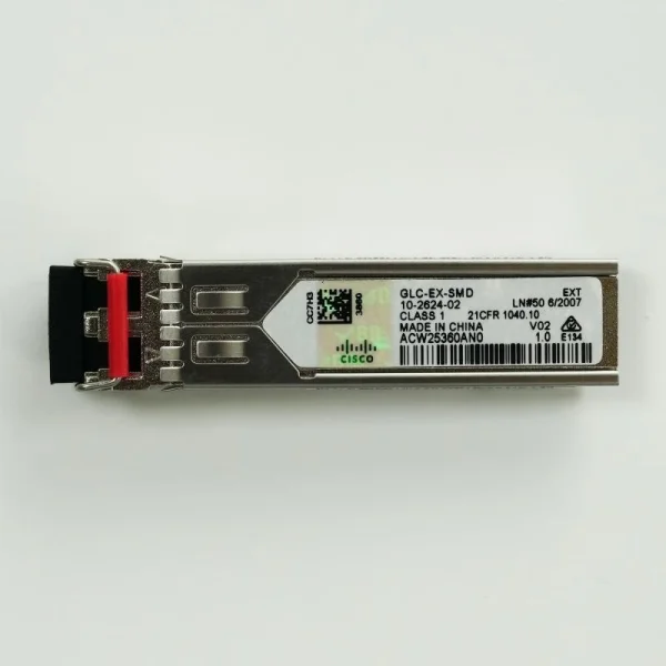 Cisco GLC-EX-SMD 1000BASE-EX SFP 40 km LC Duplex SMF Transceiver