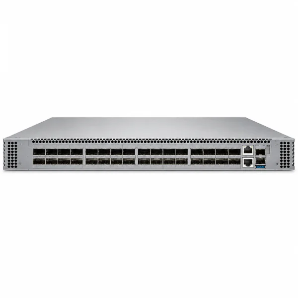 Juniper QFX5120-32C Managed Switch (L3) – 32× 100G QSFP28/40G QSFP+ + 2× 10G SFP+, 19-Zoll-Rackmontage (1 HE)