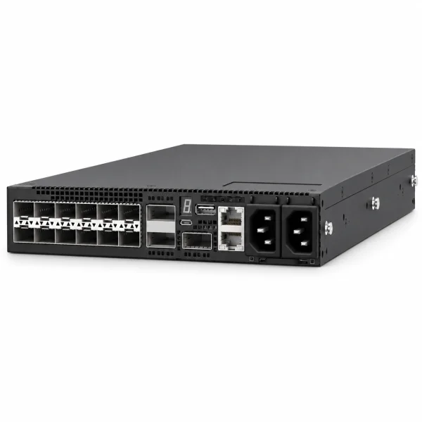 Dell S4112F-ON Managed Switch (L3) – 12× 10G SFP+ + 3× 100G QSFP28, 19-Zoll-Rackmontage (1 HE)