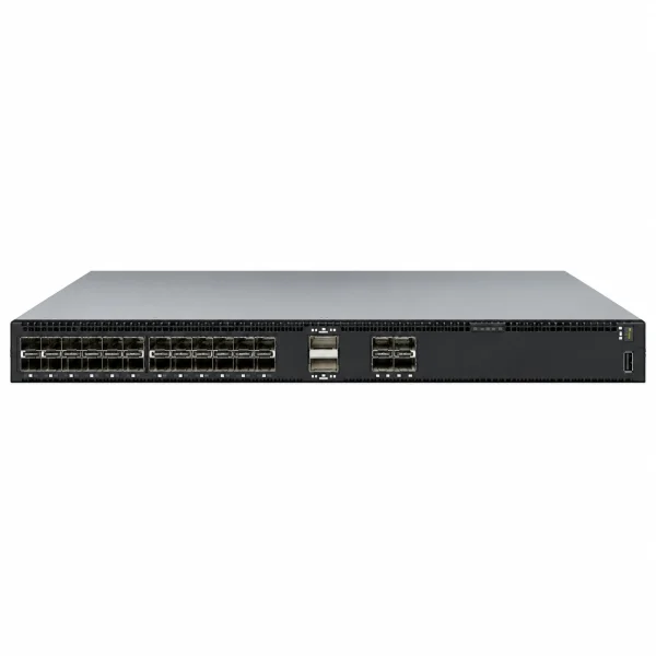 Dell S4148F-ON Managed Switch (L3) – 48× 10G SFP+ + 2× 40G QSFP+ + 4× 100G QSFP28, 19-Zoll-Rackmontage (1 HE)