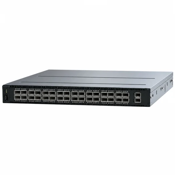 Dell S5232F-ON Managed Switch (L3) – 32× 100G QSFP28 + 2× 10G SFP+, 19-Zoll-Rackmontage (1 HE)