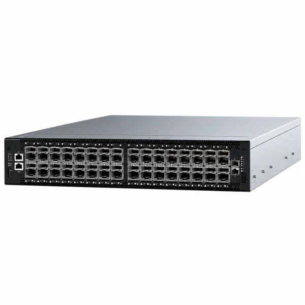 Dell Z9664F-ON Managed Switch (L3) – 64× 400G QSFP56-DD + 2× 10G SFP+, 19-Zoll-Rackmontage (2 HE)