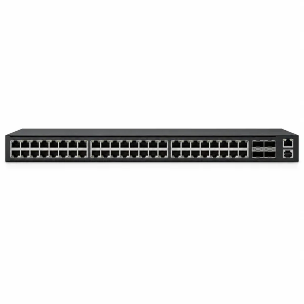 NVIDIA MSN2201-CSMRC Managed Switch (L3) – 48× RJ45 (1000BASE-T, 1GbE, Kupfer) + 4× QSFP28 (100GbE Uplink), 19-Zoll-Rackmontage (1 HE)