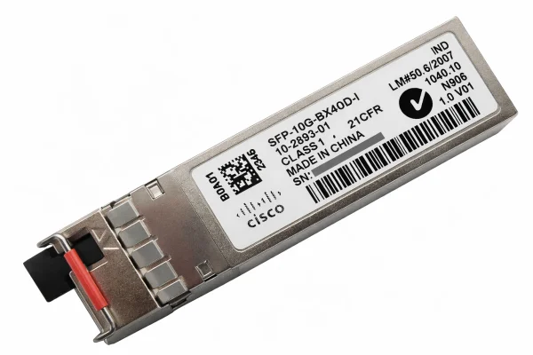 Cisco SFP-10G-BX40D-I 10G-BX SFP+ 40 km LC Simplex SMF Transceiver