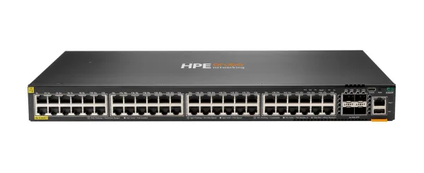 HPE Aruba 6300F 48-Port 1G Class 4 PoE+ Switch mit 4× SFP56 (JL665A)