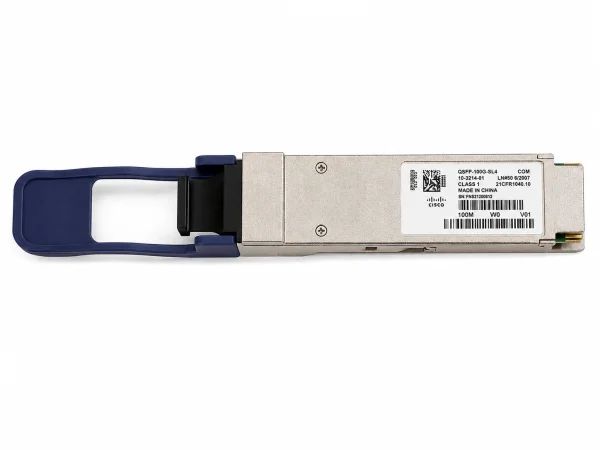 Cisco QSFP-100G-SL4 100GBASE-SL4 Short Link QSFP28 Modul — 850 nm MMF, MPO-12, 30 m OM4