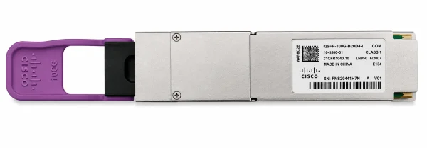 Cisco QSFP-100G-B20D4-I 100G BiDi QSFP28 Modul — O-Band SMF, 20 km, industriell, DOM